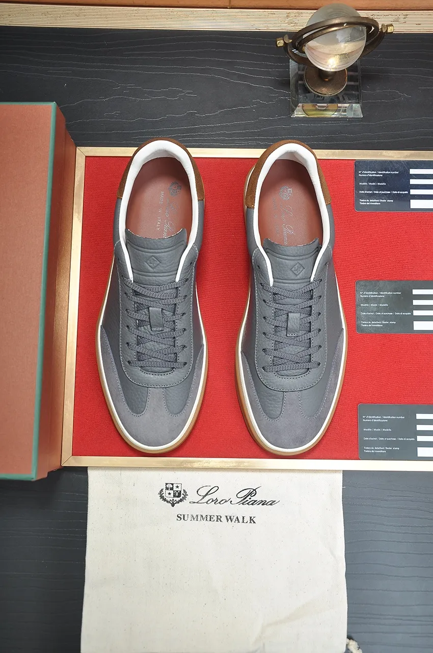 Men's men's shoes 💰540💶【𝐥𝐨𝐫𝐨 𝐏𝐢𝐚𝐧𝐚】lp classic loafers, an Italian treasure brand, the only brand that can match Hermès! Only after wearing it do we realize that we cannot let down our feet. The upper is imported cashmere, the lining of water-dyed cowhide ➕ the cowhide feet, the official original glass rubber outsole, and the pendant. Exclusive original packaging (tag ➕ brand paper ➕ outer box ➕ hand bag) code number: 38-45